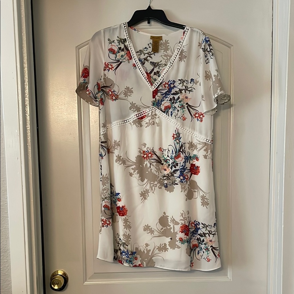Floral V-Neck Dress